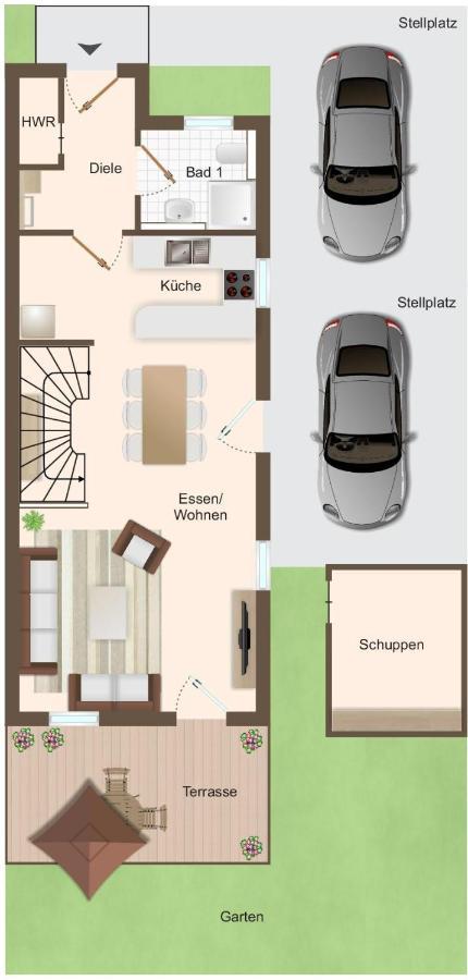Alte Reihe 14 _Haus Teja_ Villa Zingst Eksteriør billede